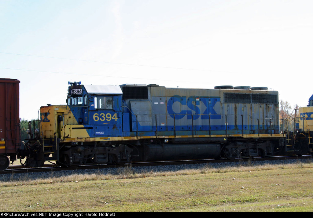 CSX 6394, a former RF&P unit